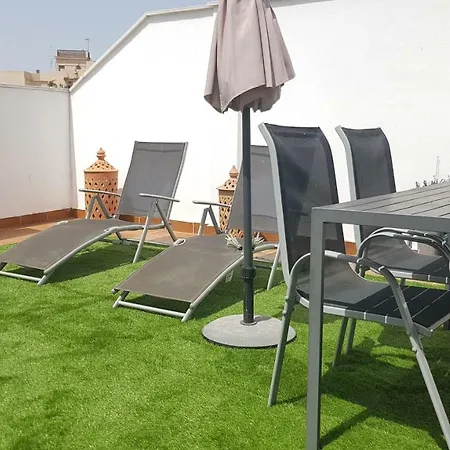 Appartement Centro Terraza Málaga
